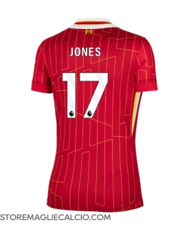 Liverpool Curtis Jones #17 Maglia Gara Casa Repliche 2024-25 Donna